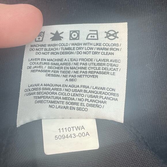 Nike Dri-Fit T-shirt WMNS M Black/Gold Slim Fit Short Sleeve NFL Crew Neck Tee - Picture 6 of 9